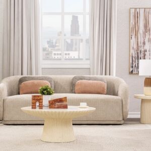 طاولة قهوة فانتريل - كريمي