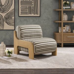 كرسي مفرد سيلين - اخضر غامق