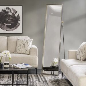 مرآه أرضية لوكسزورا 177 سم - فضي