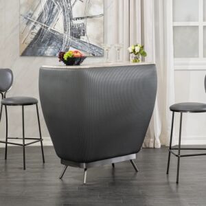 طاولة مرتفعة جيليان رمادي