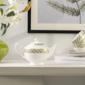 ابريق شاي زافا - أبيض