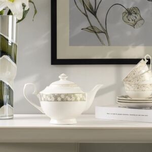 ابريق شاي اوزي - أبيض