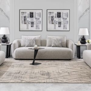 كنبة 3 مقاعد سيتين