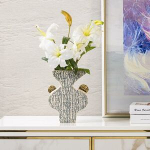 فازة خايا 25 سم - بيج ومتعدد الالوان