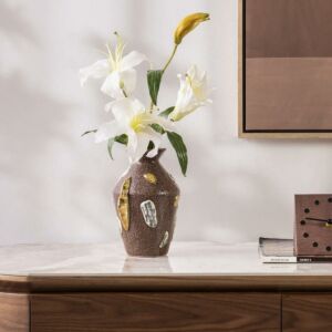 فازة فرانكا حجم صغير - بني