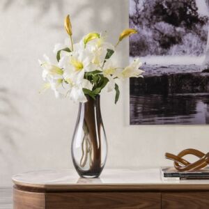 فازة فيستيل حجم صغير - بني