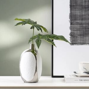 فازة حجم صغير فيترو - ابيض