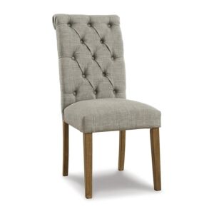 كرسي طعام هارفينا - رمادي