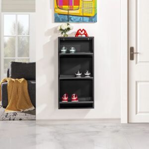 خزانة أحذية رفوف بالما - أسود