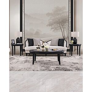 طقم طاولة قهوة 3 قطع رينوهوم - اسود