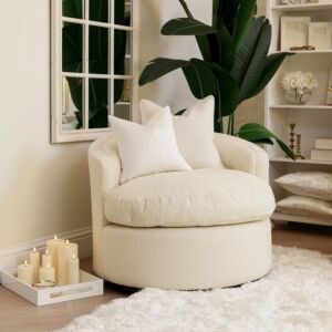 كنبة مفردة فوليوم - أوف وايت