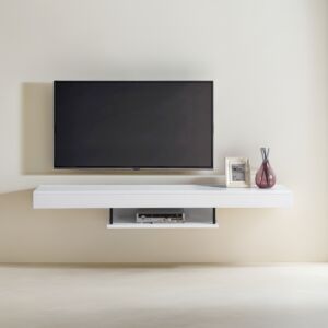 حامل تلفزيون جداري البيرس إلم كوڤ - ابيض