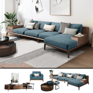 غرفة معيشة - 4 قطع 