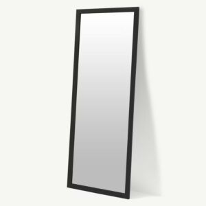 مرآة جدارية باطار اسود مالونا