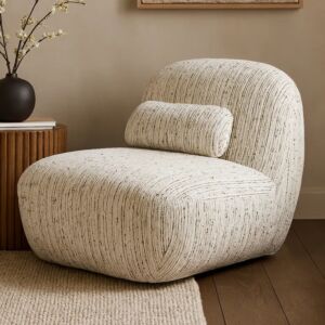 كرسي دوار ريكو - أبيض ومتعدد الالوان