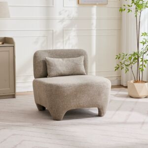 كرسي مفرد مارشا - بيج ومتعدد الالوان