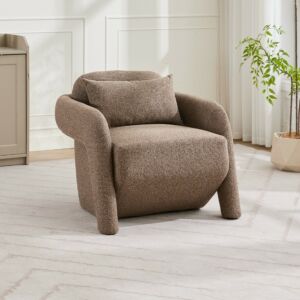 كرسي سايا مفرد - بوليستر - بني