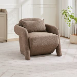 كرسي سايا مفرد - بوليستر - بني