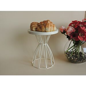 طبق تقديم بقاعدة دريس - اليجانس -ابيض