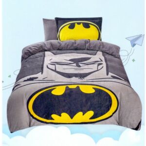 لحاف كوين مخمل للاطفال بات مان