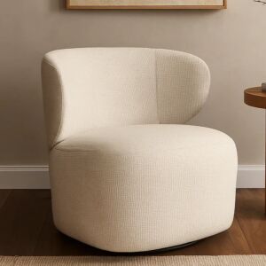 كرسي دوار ريبيل - بيج واسود