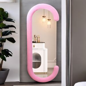 مرآة حائط تانا - وردي