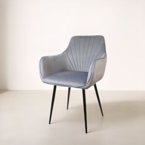 كرسي طعام يونايتد - رصاصي