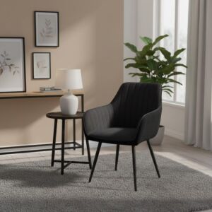 كرسي طعام كافا - اسود