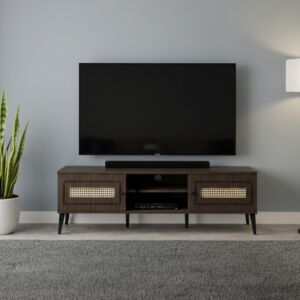 طاولة تلفزيون مونزا 180 سم - بني