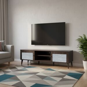 طاولة تلفزيون فيرونا 180 سم - بني