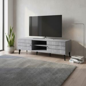 طاولة تلفزيون كابري 180 سم - رمادي