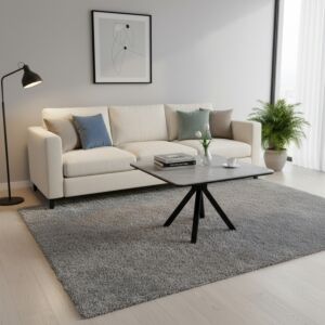 طاولة قهوه بورسلان بلينزا - رمادي