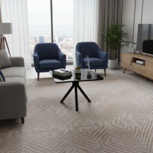 طاولة قهوة بورسلان بلينزا سكاي - اسود