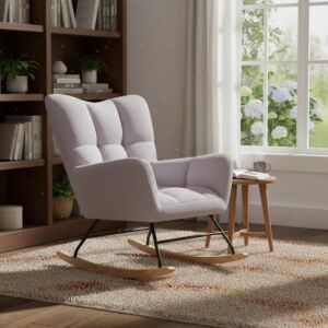 كرسي هزاز سيرايا - رمادي