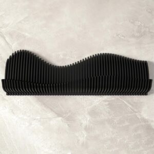 رف ثلاثي الأبعاد لوما - اسود