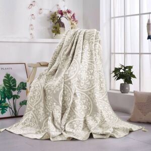 بطانية مزدوج صيفي مايني - رمادي