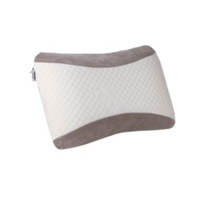 وسادة بلانكا فوم - أبيض ورصاصي