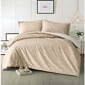 لحاف مزدوج تفاؤل - بني فاتح