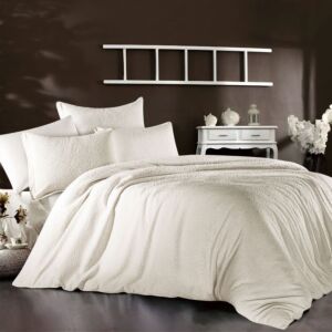 طقم لحاف كوين صيفي آبلت - 4 قطع - سكري