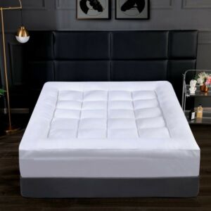 لباد الأحلام طراز فندقي مزدوج - 180×200 سم - أبيض