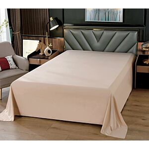 شرشف مفرد ونص صيفي تشارم - بيج