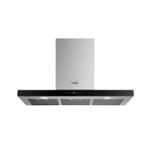 شفاط جداري 90 سم قوة شفط 1000 بيلا - ستانلس ستيل