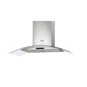 شفاط جداري 90 سم قوة شفط 1000 بيلا - زجاج