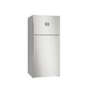 ثلاجة بوش قائمة بذاتها بفريزر علوي 858 لتر - فضي