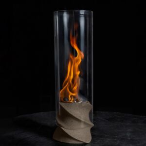 شمعة وورم لايت - رمادي