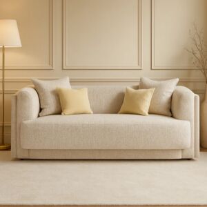 كنبة ثنائية لكجورا- بيج