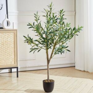 شجرة زيتون صناعية 120 سم - اخضر