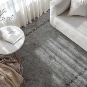 سجاد كلاسيك تولان تصميم فاخر 280X380 سم - رمادي