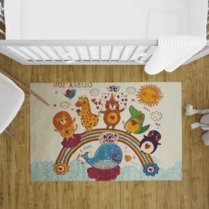 سجادة اطفال ميرال كومي 160X230 سم - متعدد الألوان