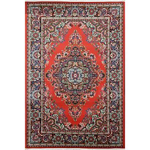 سجادة أفراح الهنا - 165x260 سم - احمر